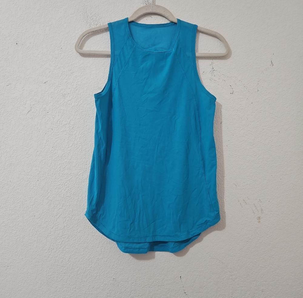 Lululemon Sculpt Tank Top in Turquoise Tide